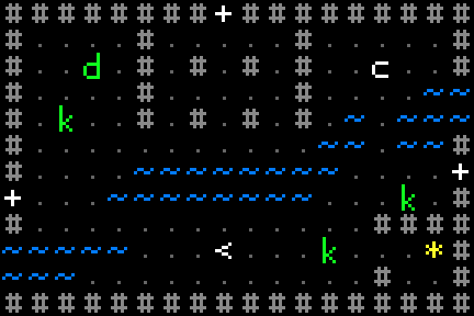 ASCII map