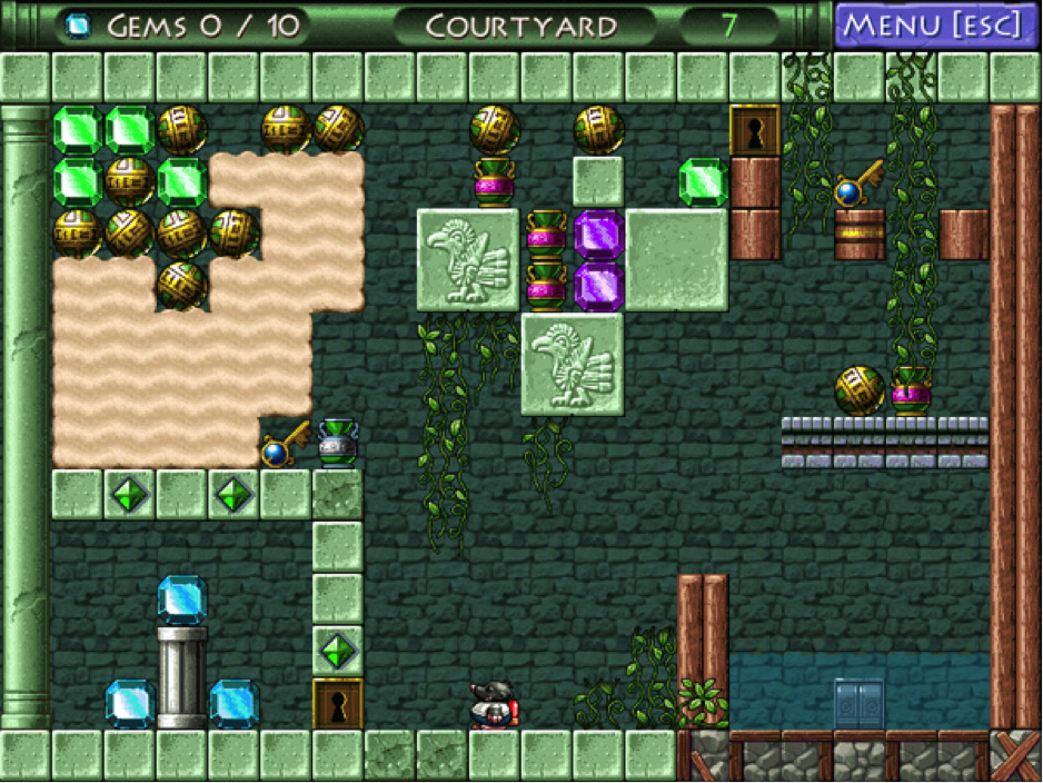 Complex puzzle components keep the player interested